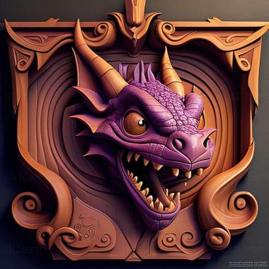 3D модель Гра Spyro 2 Riptos Rage (STL)